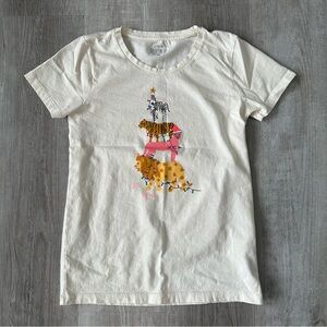 J. Crew Collector Tee Safari Tree